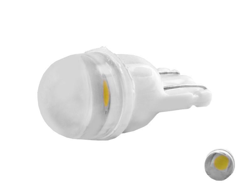 Автолампа светодиодная Flood T10 W5W керамика 12 В 0,5 Вт SMD3030 Белый (2717)