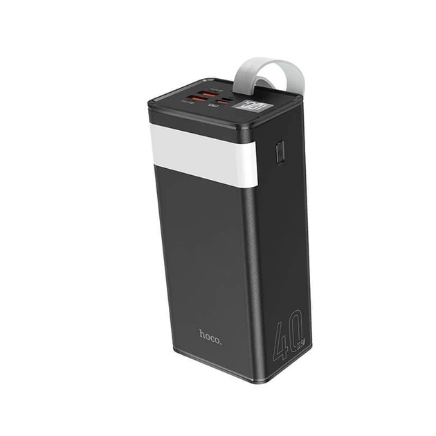 Повербанк Hoco J86 40000 mAh 22,5W зі швидкою зарядкою та ліхтарем Чорний (PB0502267)