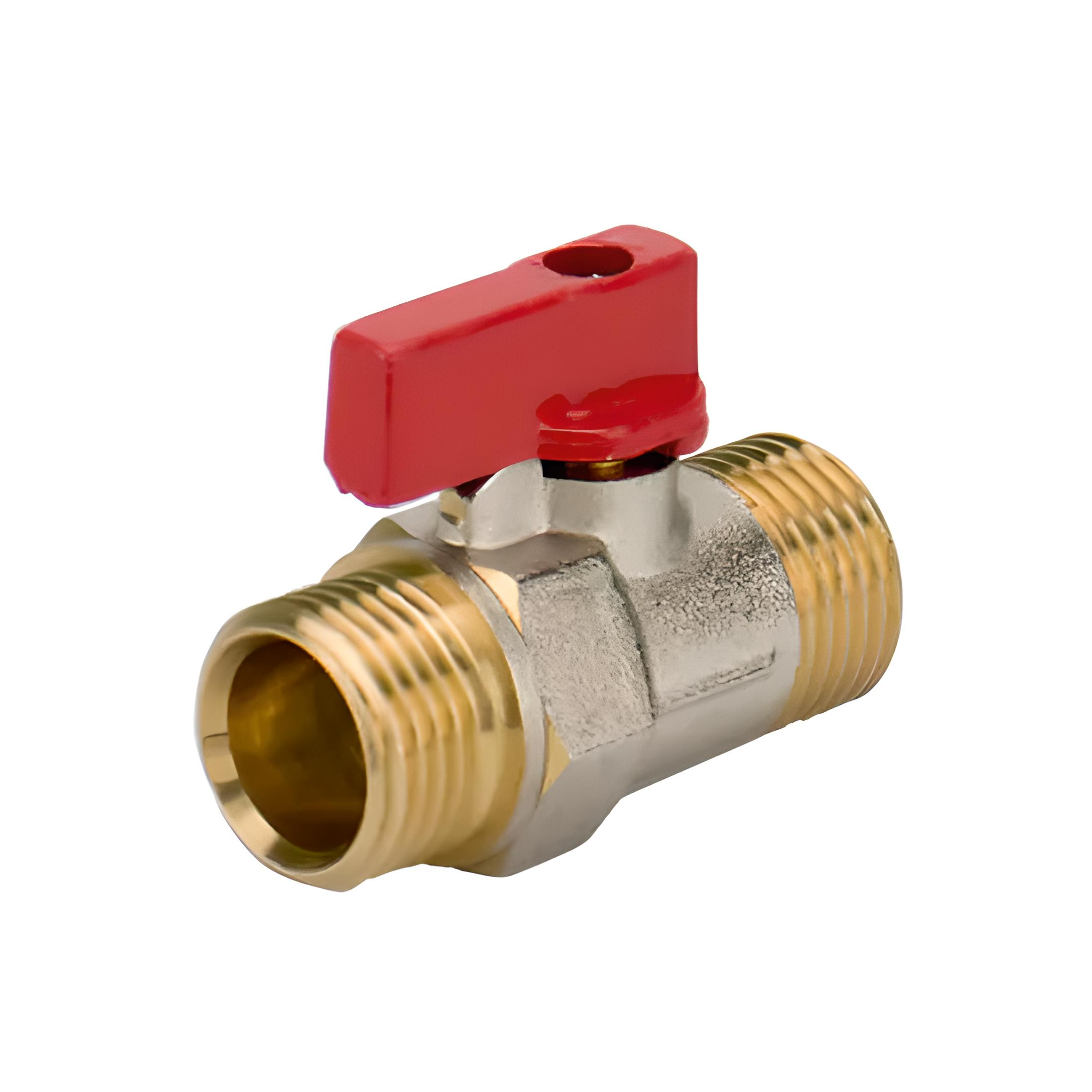 Кран шаровой Karro MINI ЗЗ 1/2" Красный (1011779) Кран шаровой Karro MINI ЗЗ 1/2" Красный (1011779)