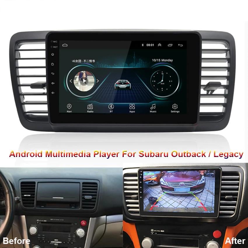 Штатна магнітола Marshal для Subaru Legacy Outback 2004-2009 на Android - фото 2