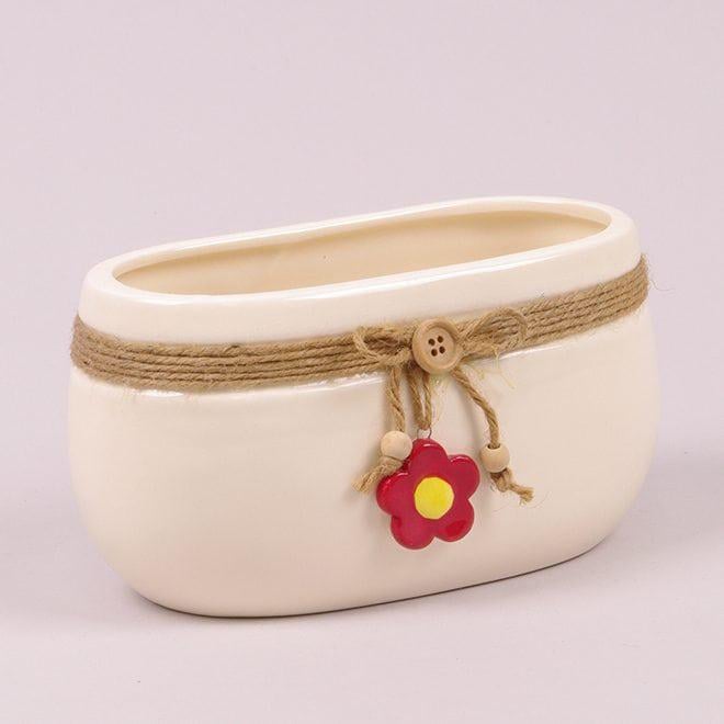 Горшок керамический Flora 1 л (6532)