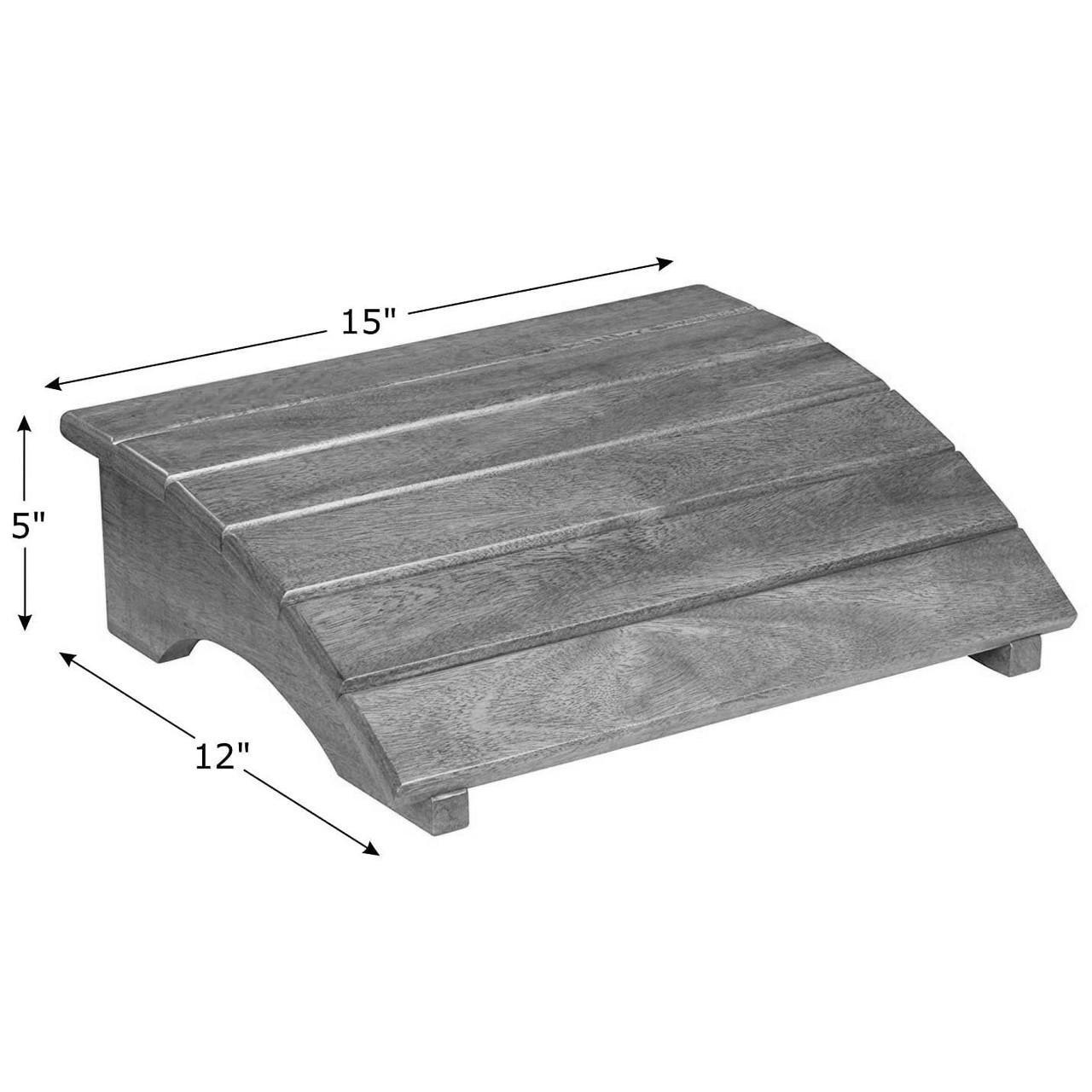 Підставка для ніг з дерева Джаламія Каррі (Пнг-001503) - фото 2