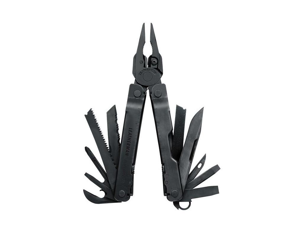 Мультитул Leatherman Super Tool 300 19 інструментів з чохлом Black (831151)