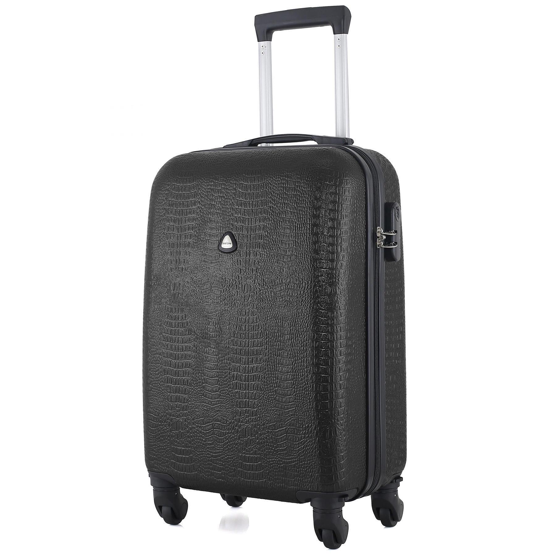 Чемодан Semi Line 24" M Black (T5638-2)