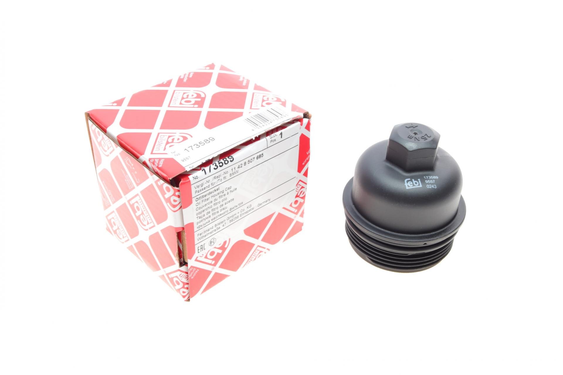 Крышка фильтра масляного FEBI BILSTEIN для BMW 1 F21/2 F22/3 E90/F30 N47 08-18- (173589)