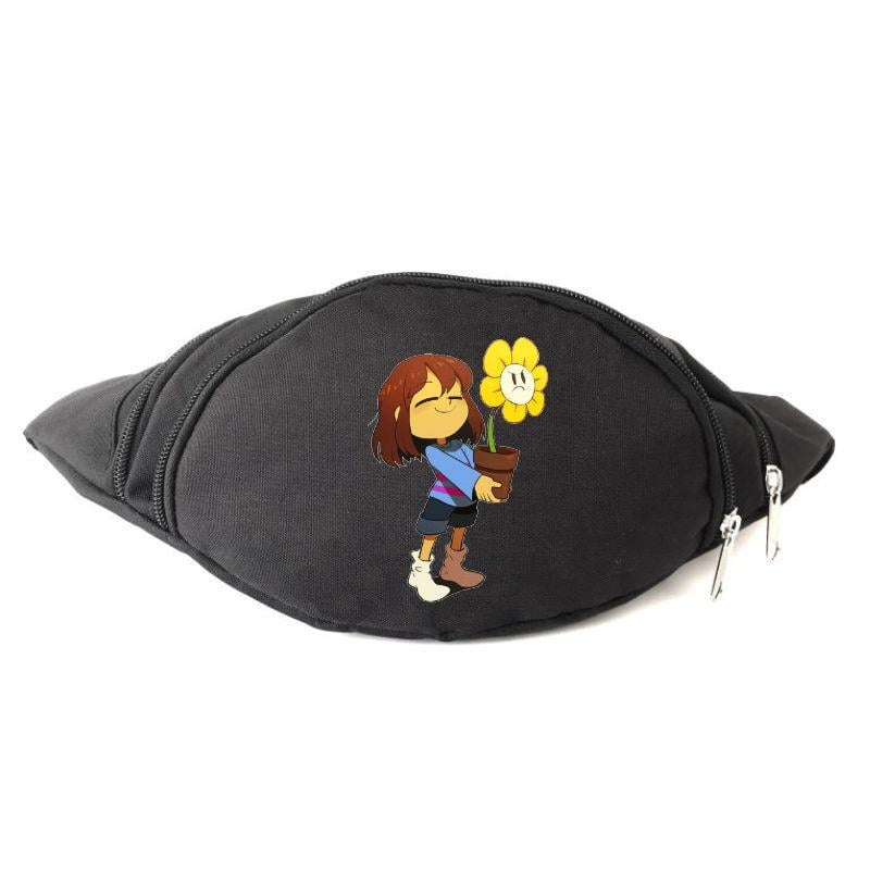 Поясная сумка-бананка Cappuchino toys Undertale 001 Черный (1352372997) Поясная сумка-бананка Cappuchino toys Undertale 001 Черный (1352372997)