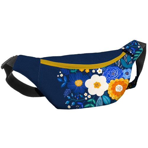 Сумка-бананка через плечо и на пояс Presentville Bumbag Герберы и ромашки 27х16 см (BB_22S015_ZHL) Сумка-бананка через плечо и на пояс Presentville Bumbag Герберы и ромашки 27х16 см (BB_22S015_ZHL)