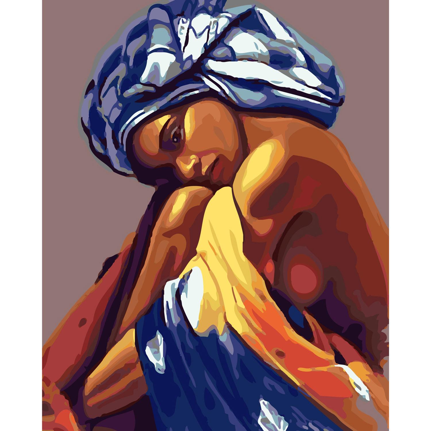 Картина по номерам Strateg Неясная красота 40х50 см (SY6154)