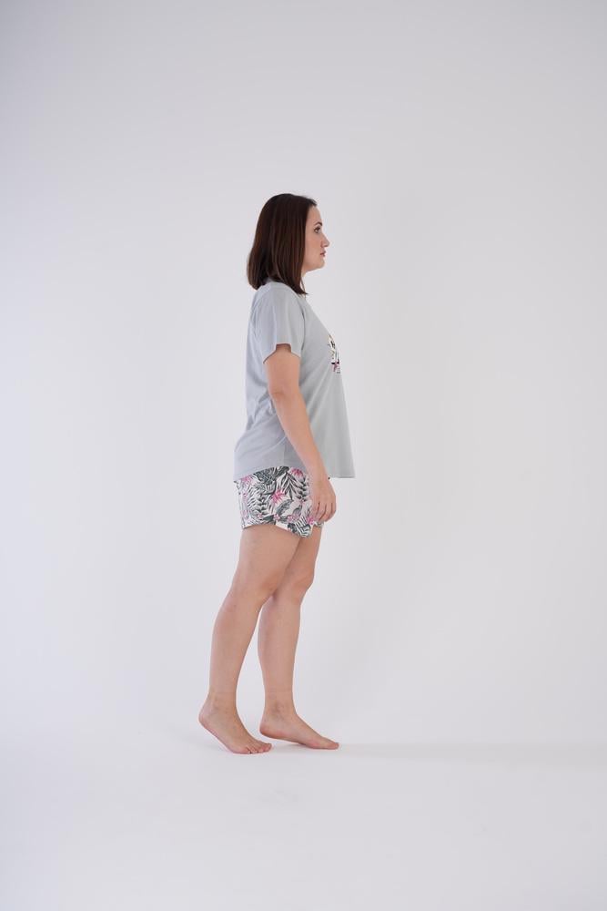 Пижама Vienetta 211325x60 женская 4XL Серый - фото 3 Пижама Vienetta 211325x60 женская 4XL Серый - фото 3