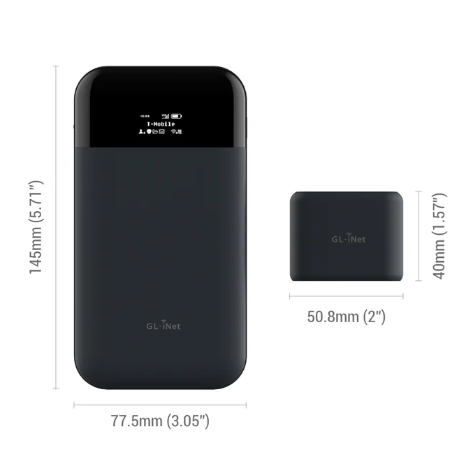 Wi-Fi роутер GL-iNet Mudi GL-E750V2 LTE Cat.6 с поддержкой VPN (14686058) - фото 7
