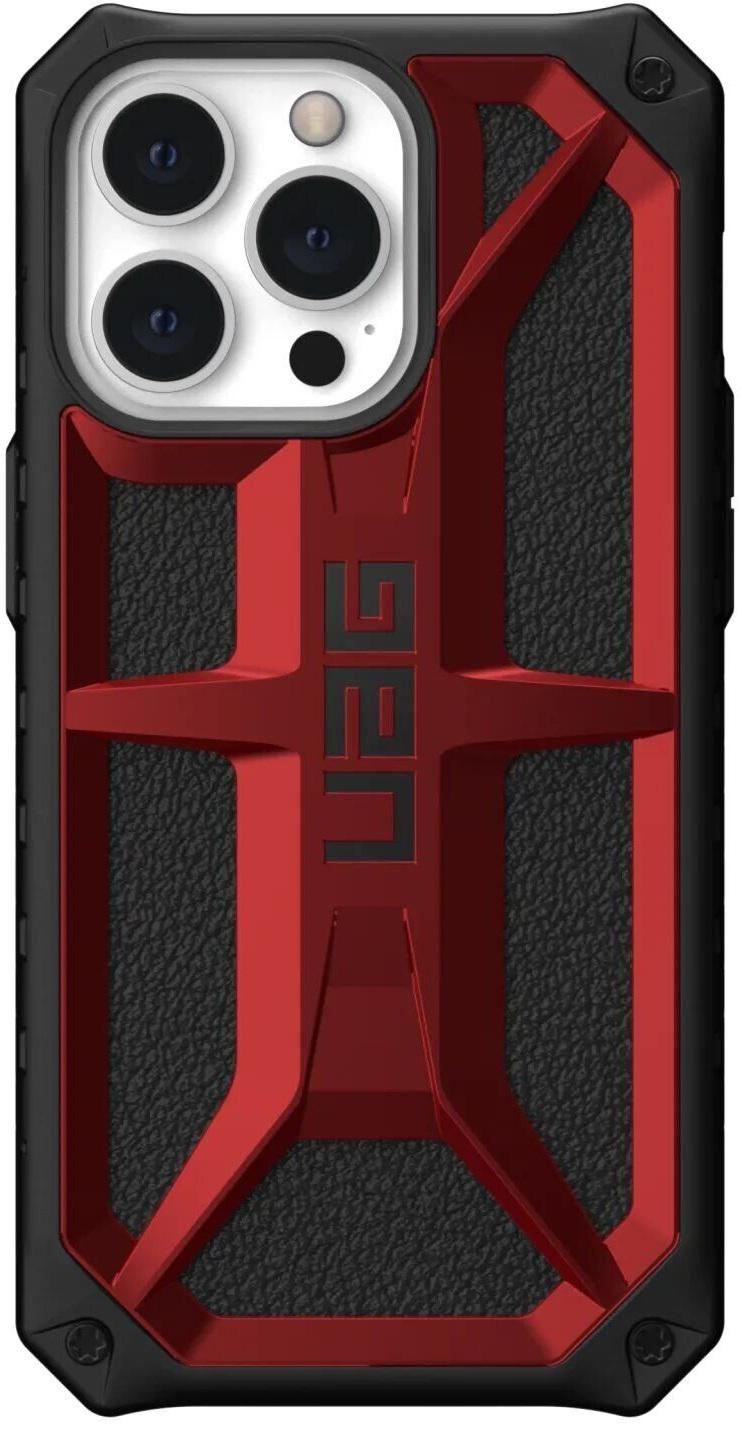 Чехол милитари противоударный UAG Monarch 113151119494 для Iphone 13 Pro (6.1") Crimson
