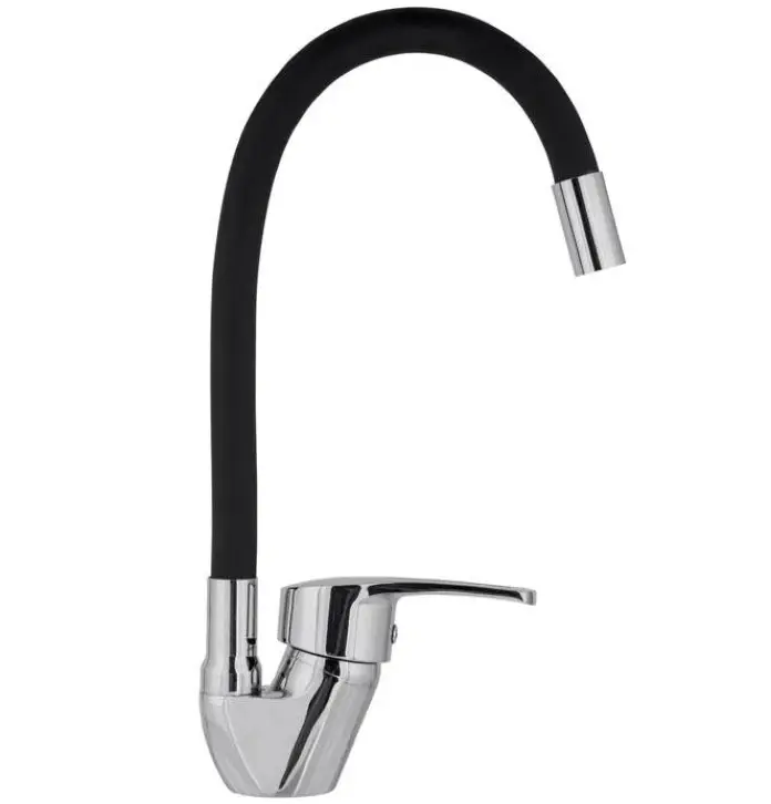Змішувач із гнучким краном Water Tap 48 см Чорний (27735480) Змішувач із гнучким краном Water Tap 48 см Чорний (27735480)