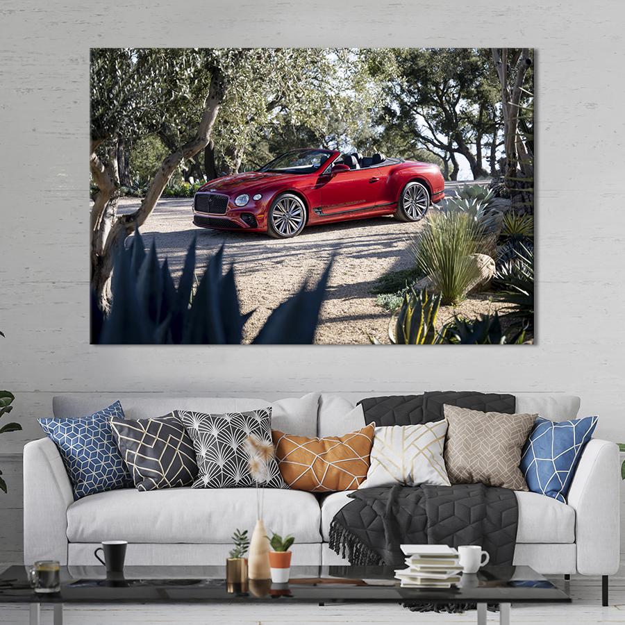 Картина на холсте Bentley Continental GT 75x50 см (1283-1)