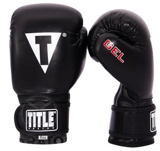 Перчатки для бокса Maraton TITLE 8 oz Черный (2769574008)