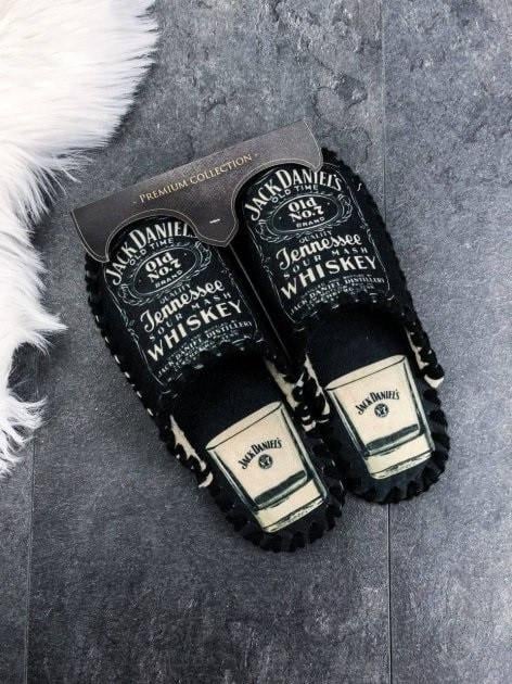 Домашні тапочки чоловічі Віскі Jack Daniels р. 42-43 Чорний (VE-612-42/43)