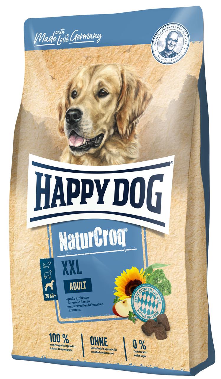 Корм сухий для дорослих собак великих і гігантських порід Happy Dog Naturcroq XXL 15 кг (60524)