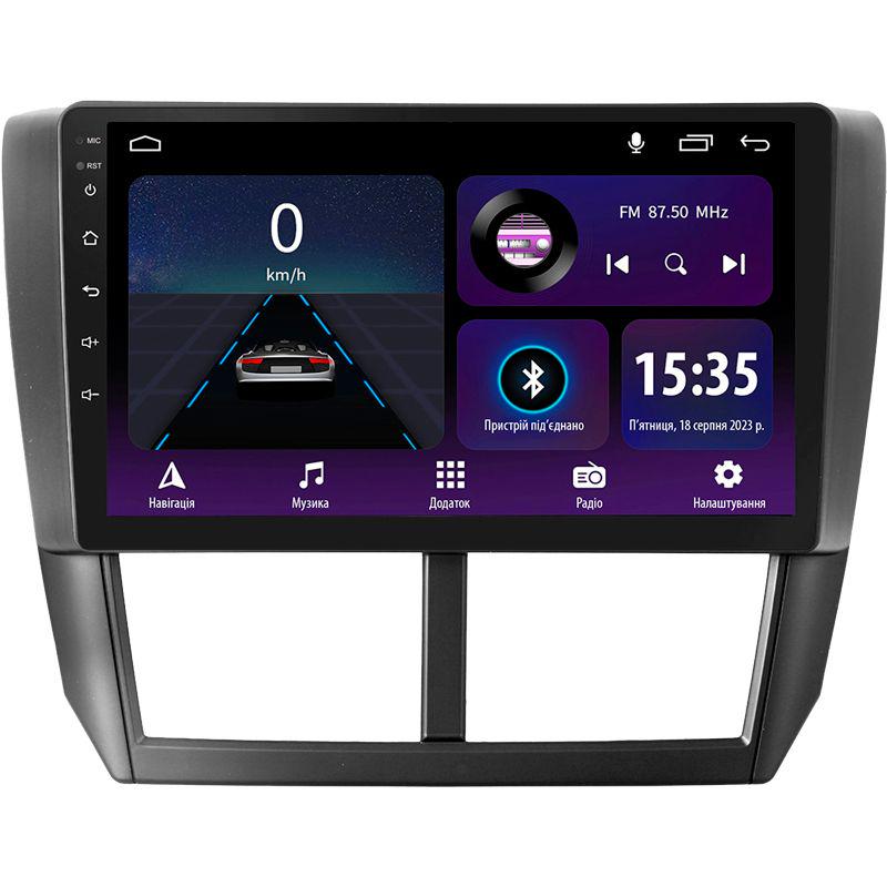 Штатная магнитола Sigma E9232 2/32 GB для Subaru Forester 3 SH 2007-2013 г./Subaru Impreza GH GE 2007-2011 г. 9" (AR-83001)