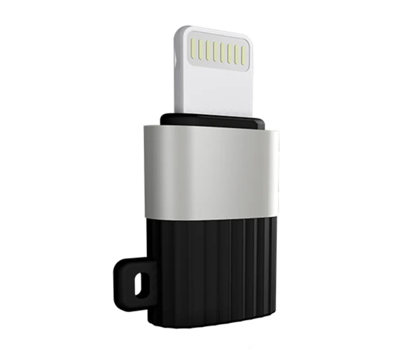 Перехідник Otg Gelius GP-OTG004 Micro-USB Lightning Black