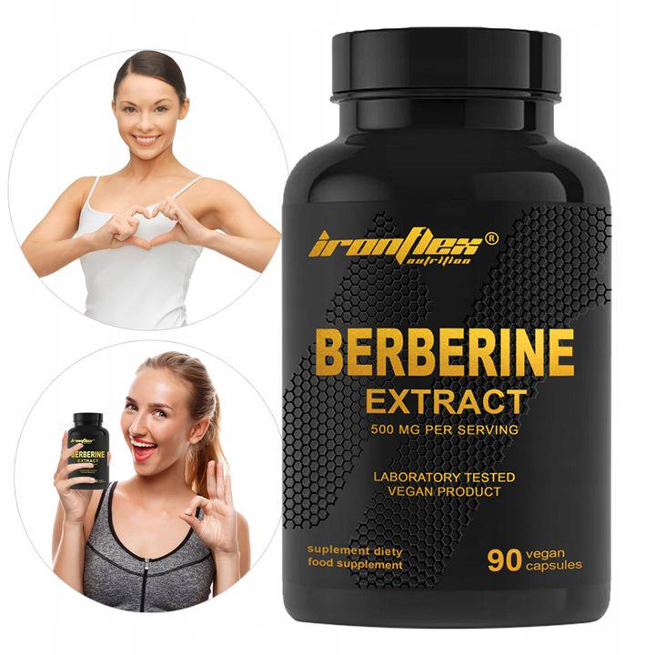 Берберин IronFlex Berberine Extract 90 таблеток - фото 2 Берберин IronFlex Berberine Extract 90 таблеток - фото 2