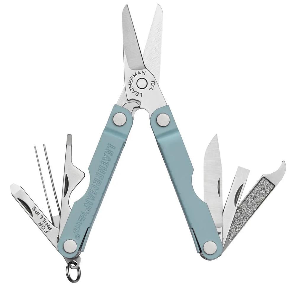 Мультиинструмент Leatherman Micra Arctic 10 функций 40,6 мм (833036)