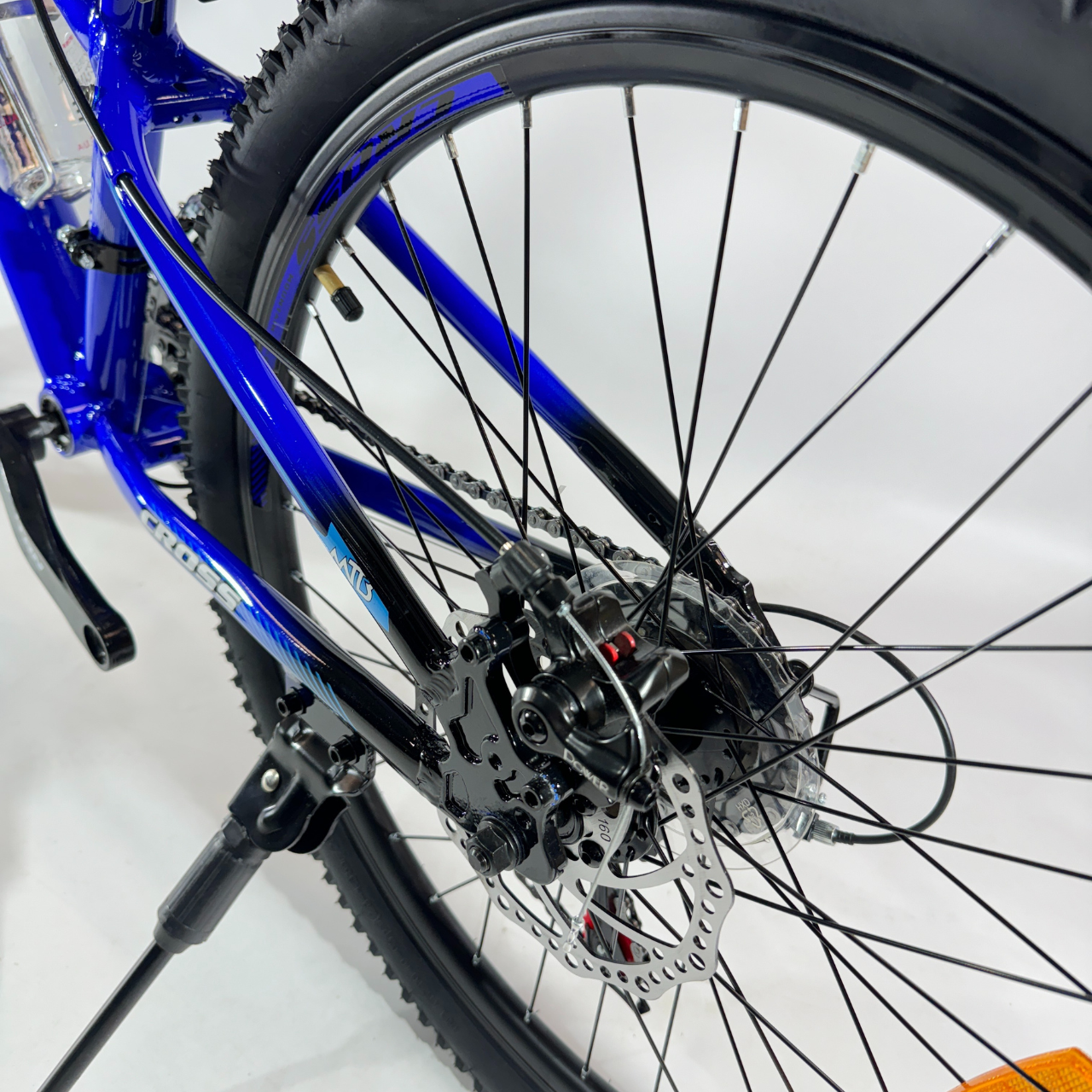 Велосипед Cross URUS 2024 24" алюминиевая рама-11" Синий - фото 6 Велосипед Cross URUS 2024 24" алюминиевая рама-11" Синий - фото 6