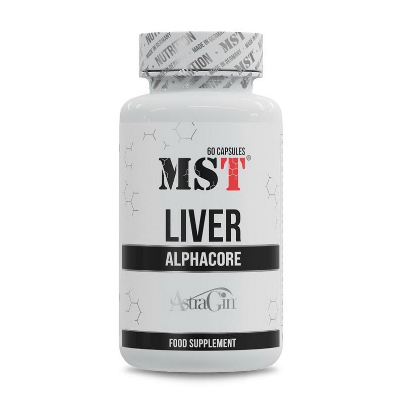 Комплекс для печени с расторопшей NAC MST Liver AlphaCore 60 капс.