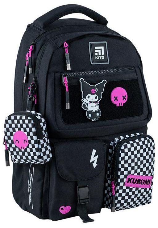 Школьный рюкзак для девочки Kite Education Teens HK24-2587M Kuromi для старших классов