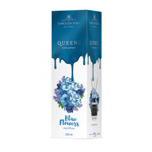 Ароматизатор рідкий Tasotti Car&Home Queens Blue Flowers для дому офісу 100 мл White - фото 1