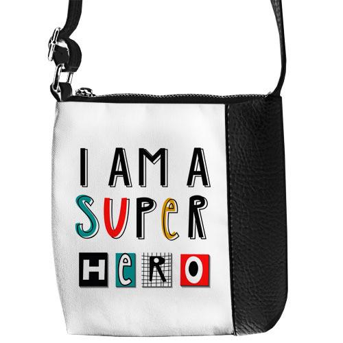 Сумка детская Presentville Little prince/princess "I am a super hero" (PSM_20M004_BL)