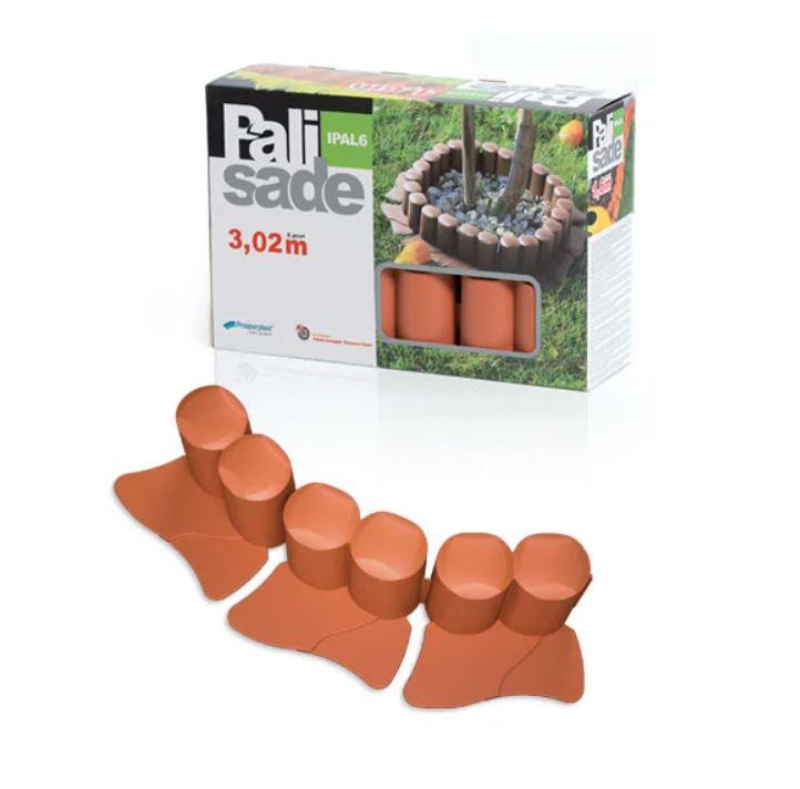 Садовый бордюр Prosperplast Палисад  Tерракотовый (IPAL6-R624) - фото 4