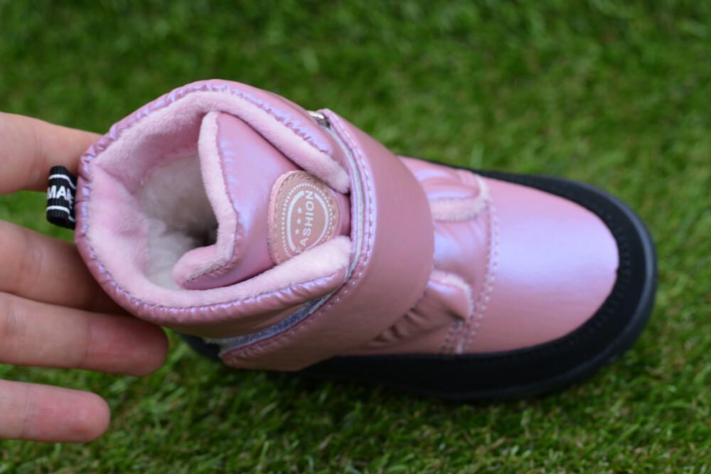 Сапоги детские зимние на липучке р. 26 Фиолетовый (11356463) - фото 4 Сапоги детские зимние на липучке р. 26 Фиолетовый (11356463) - фото 4