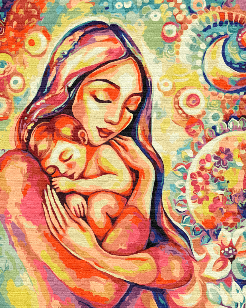 Картина по номерам Brushme В объятиях узоров 40x50 см (BS51582)