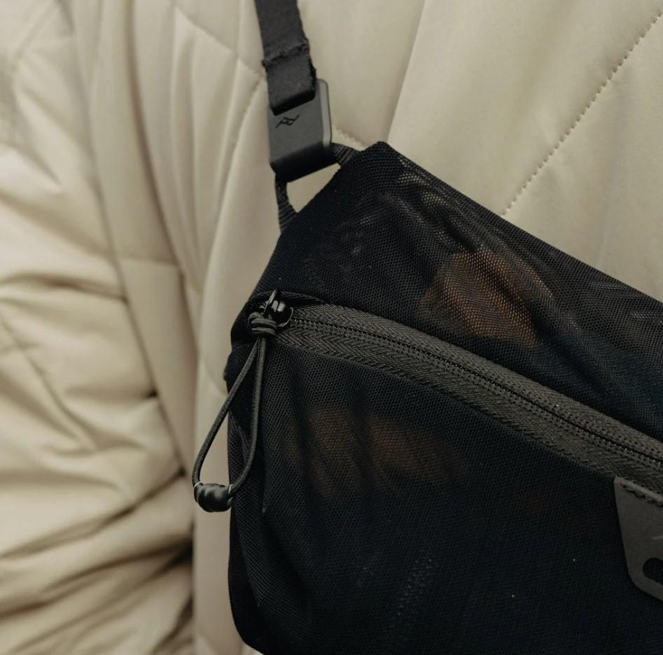 Органайзер Peak Design Ultralight Mesh Packing Cube X-Small Black (BUMP-BK-XS-1) - фото 9