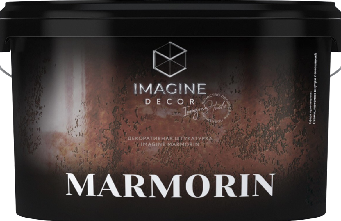 Штукатурка декоративна Imagine Decor Marmorin ефект природного каменю 15 кг (6704436)