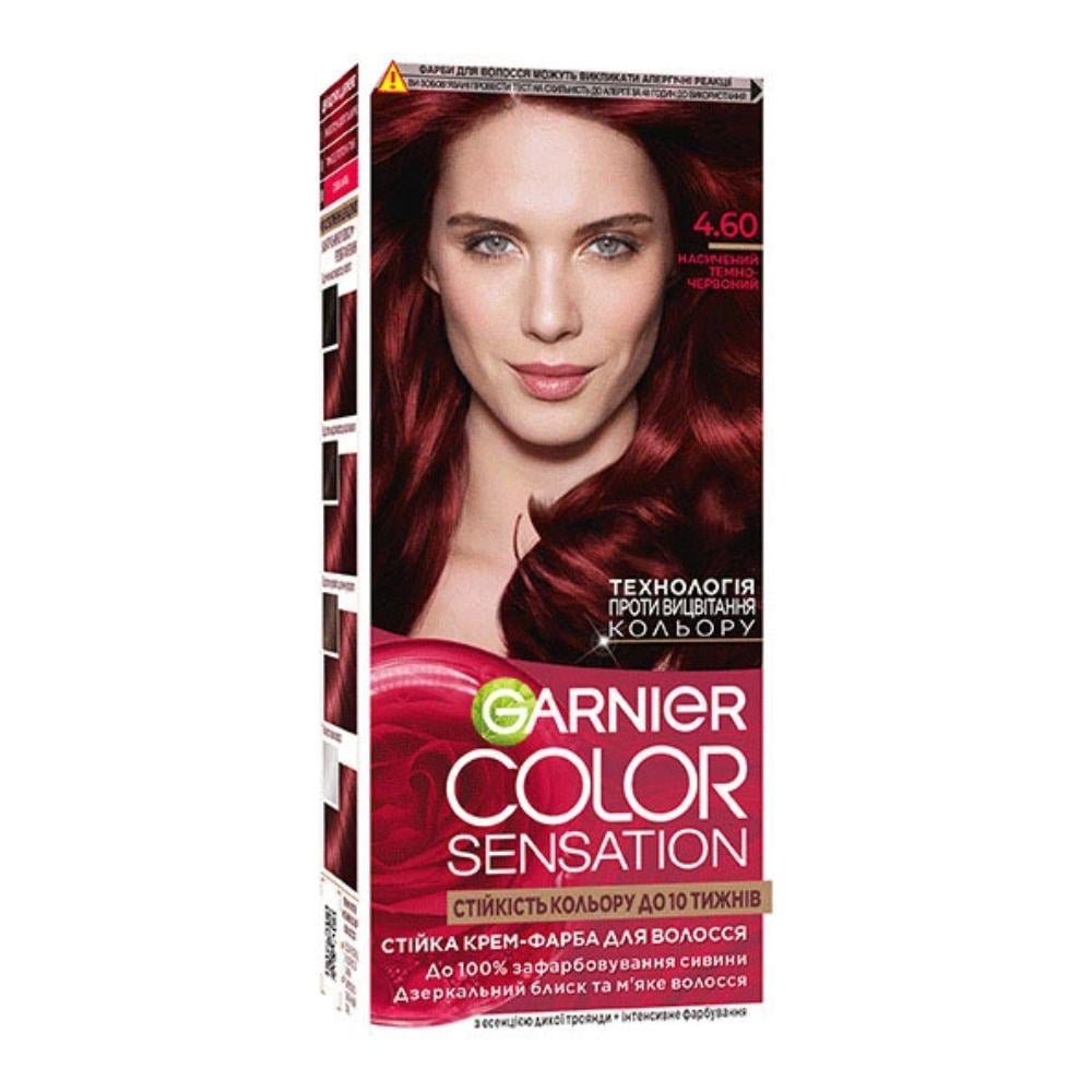 Крем-краска для волос Garnier Sensation Color оттенок 4.60 Крем-краска для волос Garnier Sensation Color оттенок 4.60