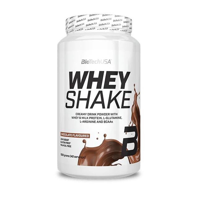 Протеин сывороточный BioTech Whey Shake 1 кг Шоколад