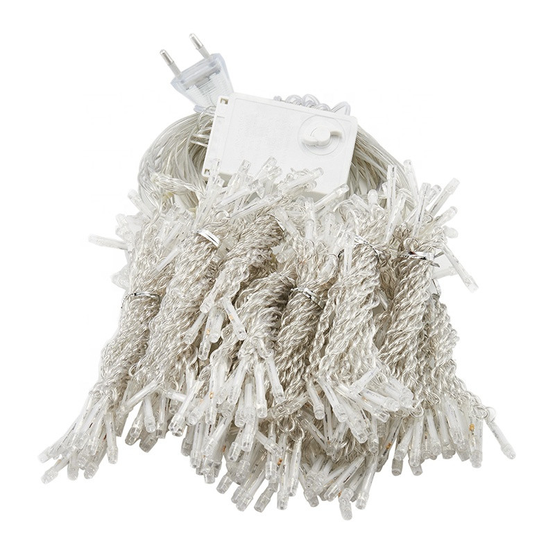 Гірлянда світлодіодна Ltl Бахрома 300 led 3x3 м штора Синій - фото 4 Гірлянда світлодіодна Ltl Бахрома 300 led 3x3 м штора Синій - фото 4