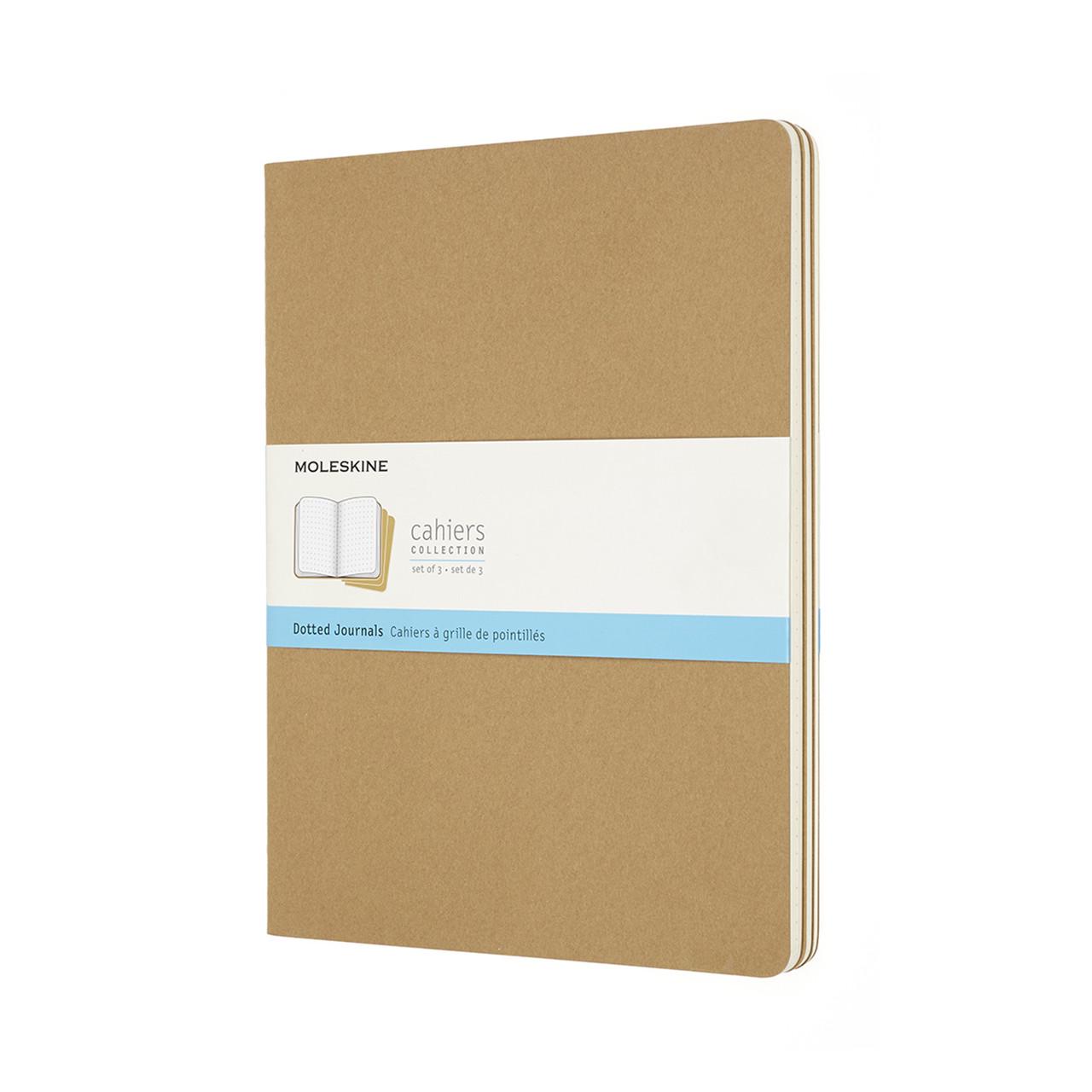 Блокнот Moleskine Cahier большой 19х25 см 120 страниц в точку Бежевый (8058341719268)