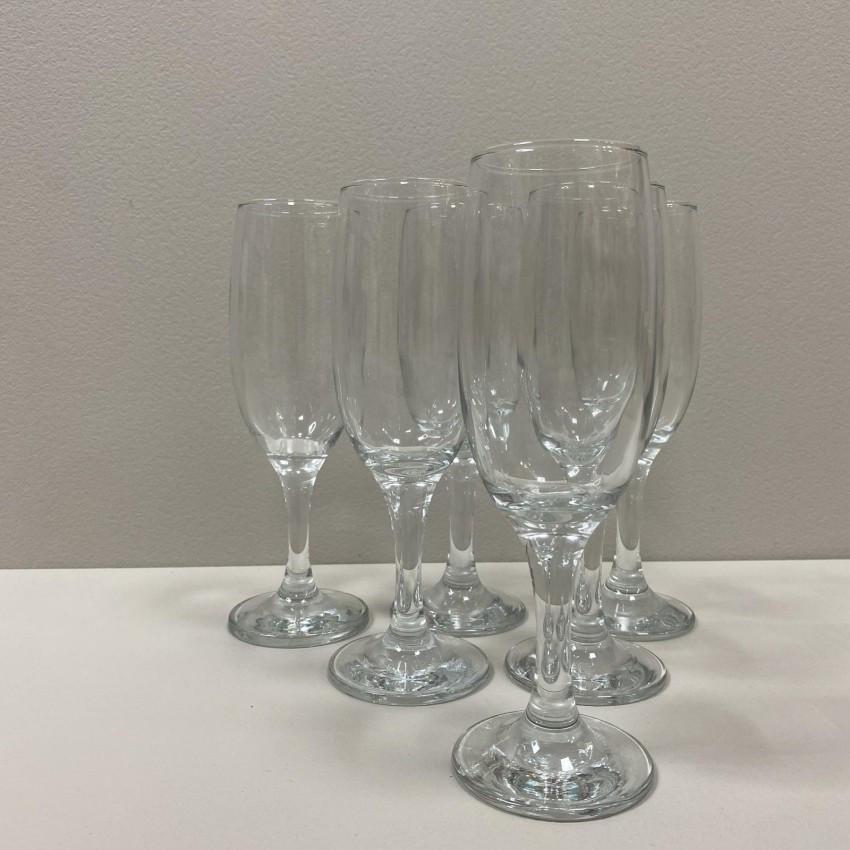 Набір келихів для шампанського Pasabahce Bistro 44419 190 мл 6 шт. (2354270377) - фото 2