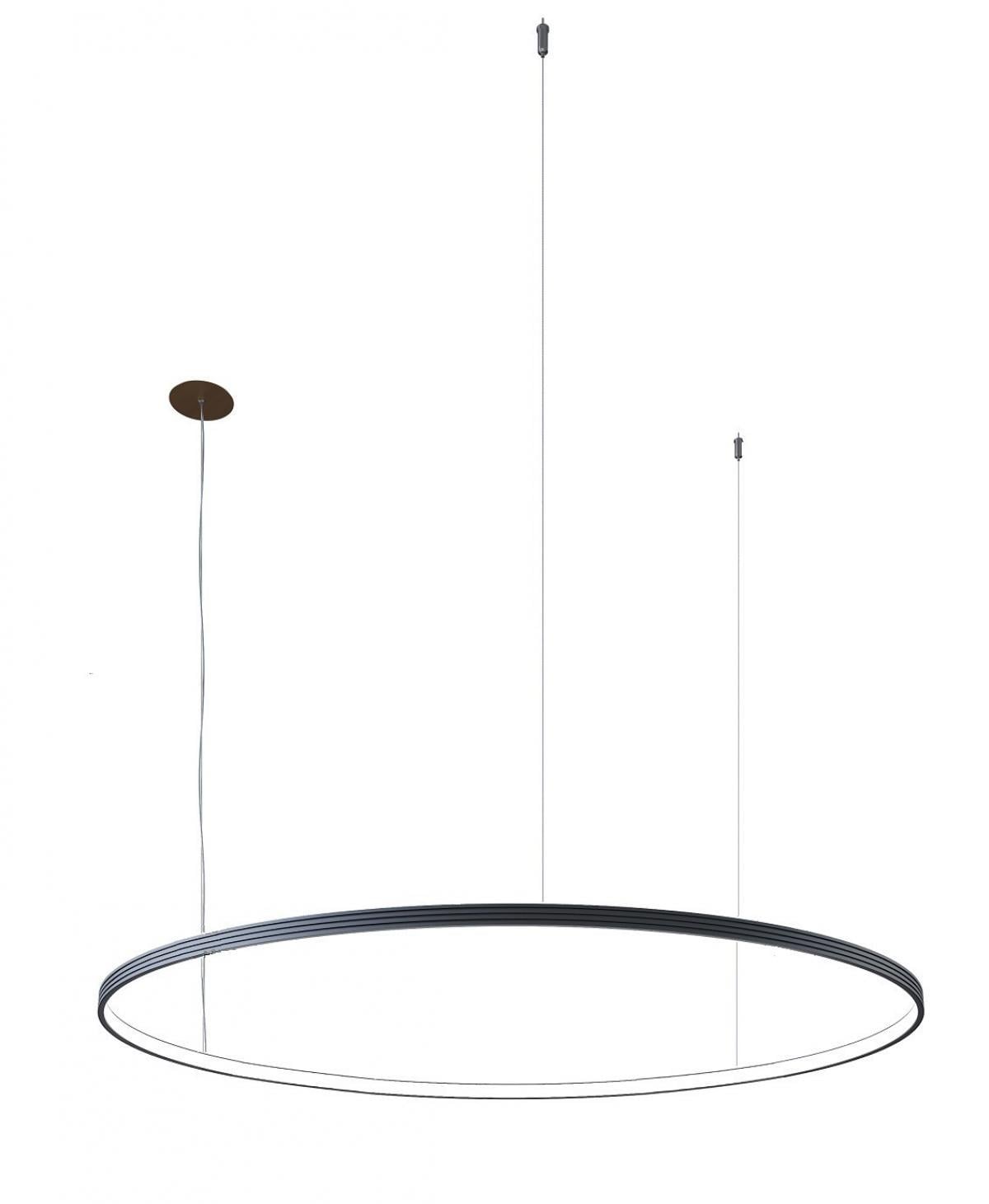 Подвесной светильник Kloodi Kd-Rg One Up 400 24 W 3К Bk (9423287)