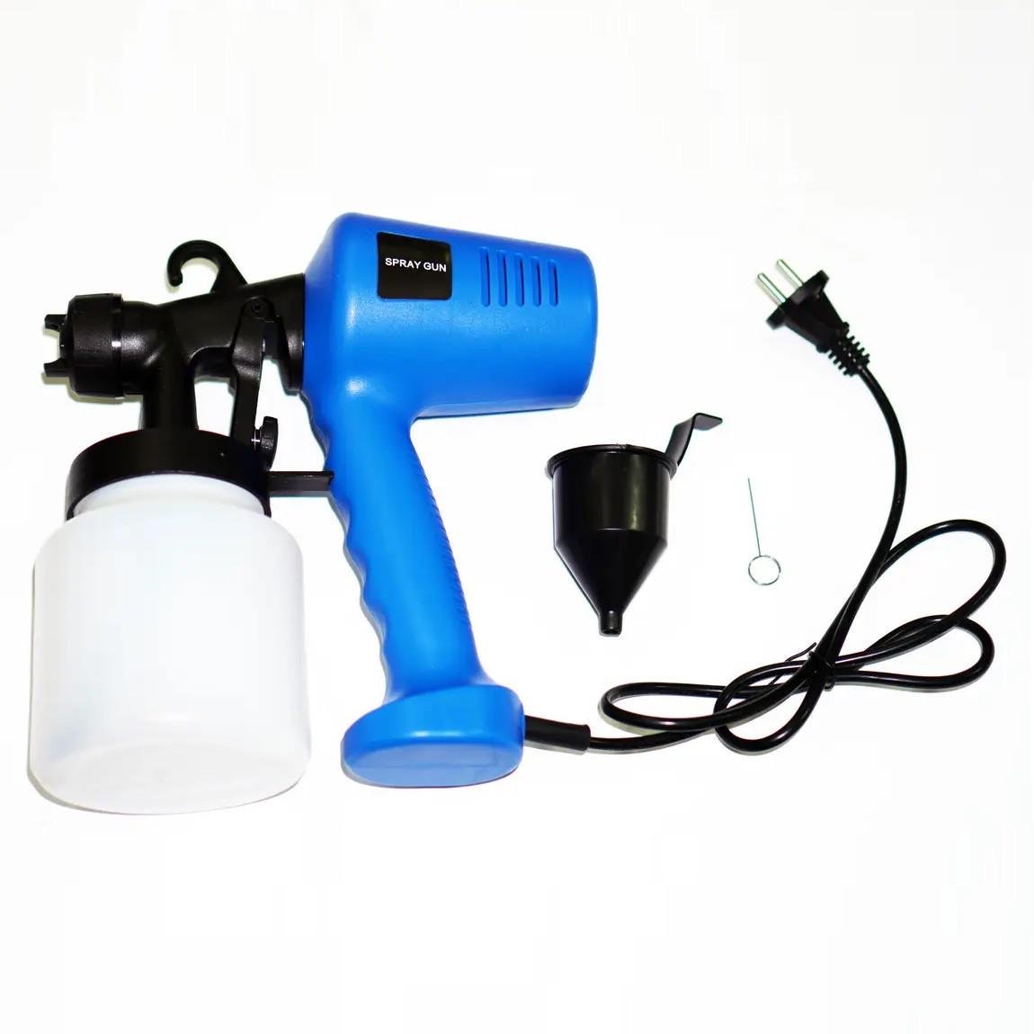 Фарборозпилювач електричний RIAS Spray Gun 0,8 л Blue (3_04328) - фото 2