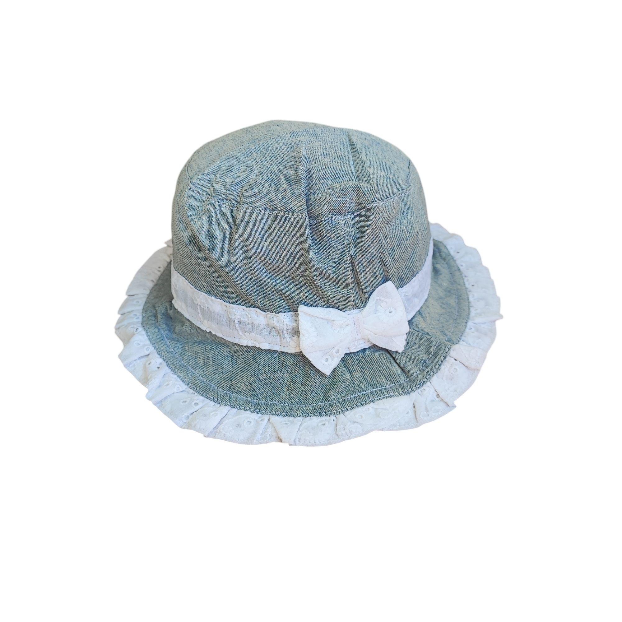 Панама дитяча для дівчинки Chicco 48-49 см Сірий (250426026)