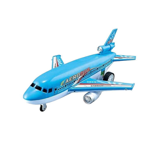 Літак на радіокеруванні Aircraft пульт/підсвічування Blue (140446)