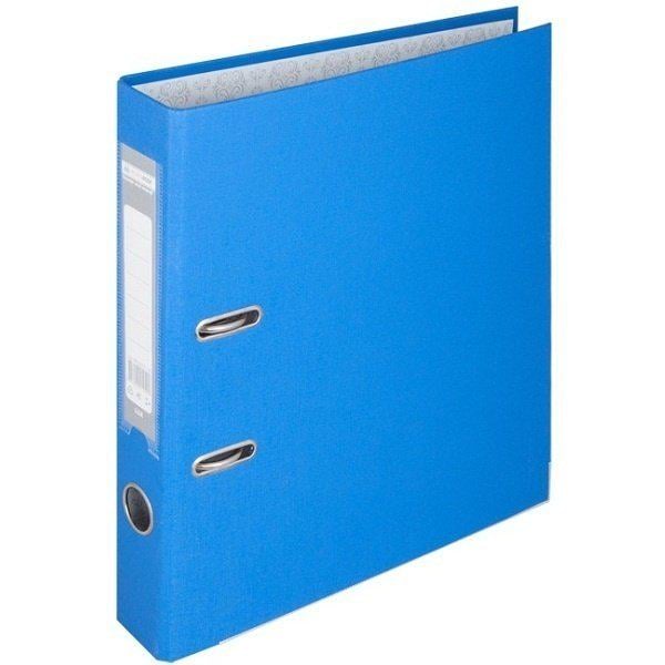 Регистратор Buromax Lux односторонний А4 50 мм полипропилен Голубой (BM.3012-30c)