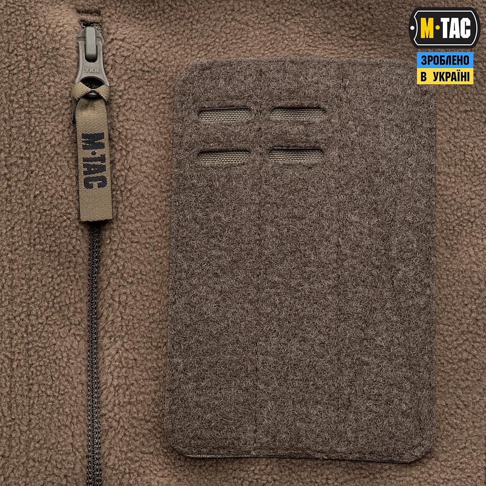 Куртка-кофта флісова M-Tac Alpha Microfleece GenII S Олива (5921) - фото 7