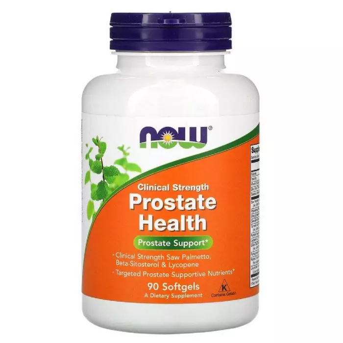 Комплекс для здоровья простаты Clinical Strength Now Foods 90 желатиновых капсул (NF3348)