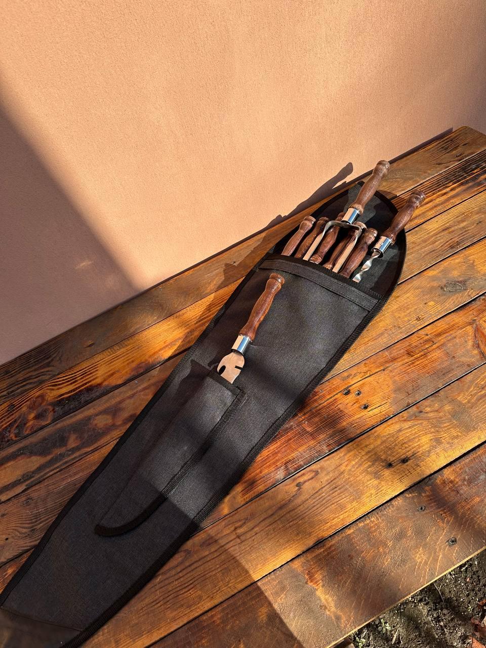 Комплект шампурів з чохлом 3 мм (2546513910) - фото 9 Комплект шампурів з чохлом 3 мм (2546513910) - фото 9