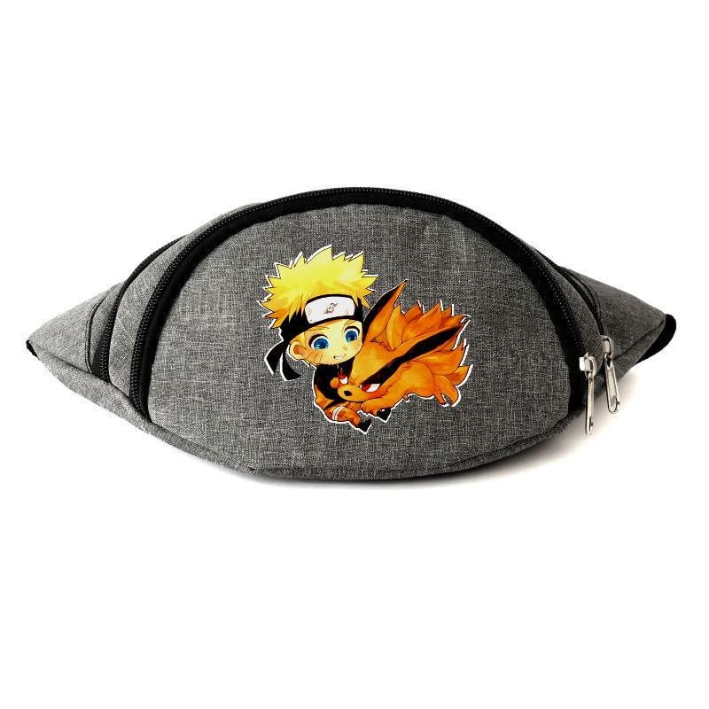 Поясная сумка-бананка Cappuchino toys Naruto-03 Серый (1334789798)
