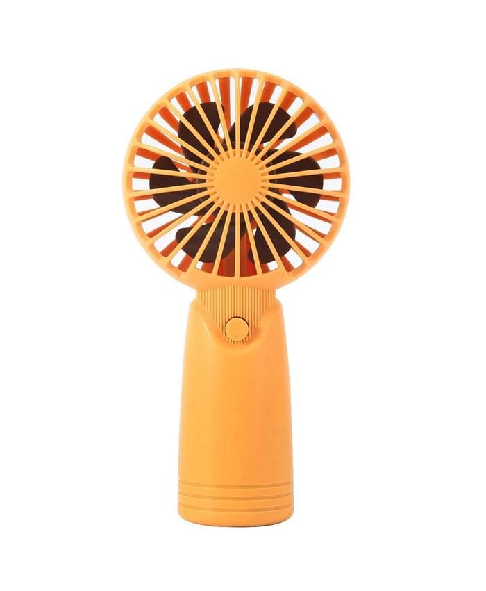 Вентилятор ручной аккумуляторный Cute Electric Fan AP223 c USB-зарядкой Оранжевый Вентилятор ручной аккумуляторный Cute Electric Fan AP223 c USB-зарядкой Оранжевый