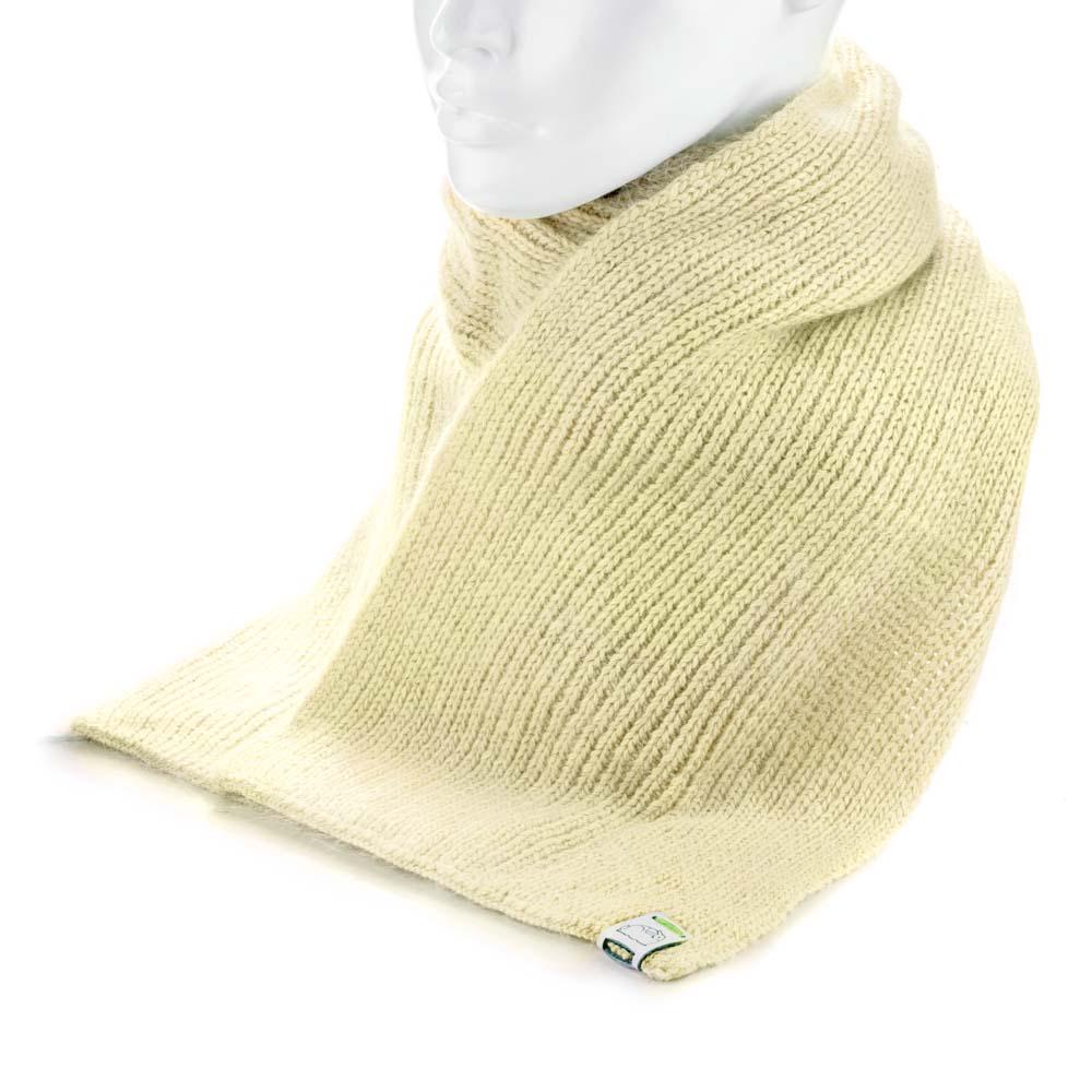 Шарф жіночий ангоровий теплий Atrics S901 м'який тонкого в'язання Ваніль - фото 1